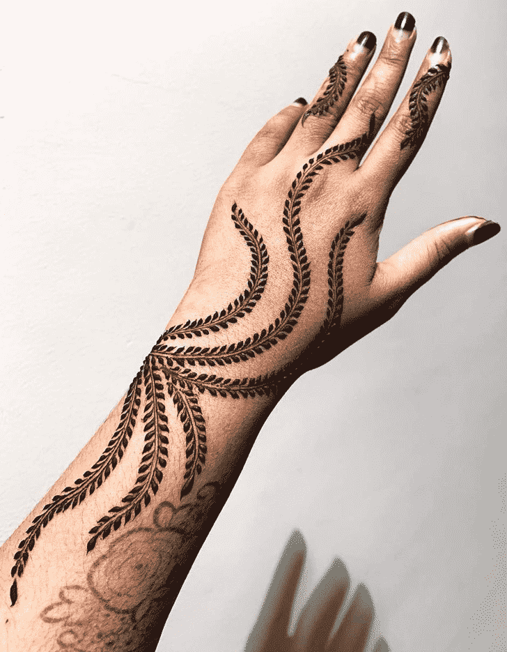 Dazzling Sankranti Henna Design