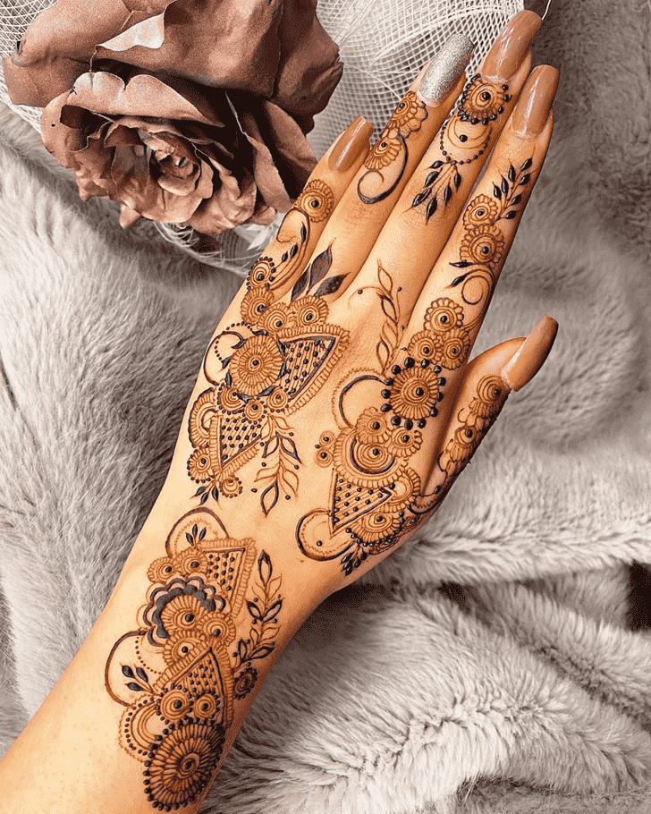 Delightful Sankranti Henna Design