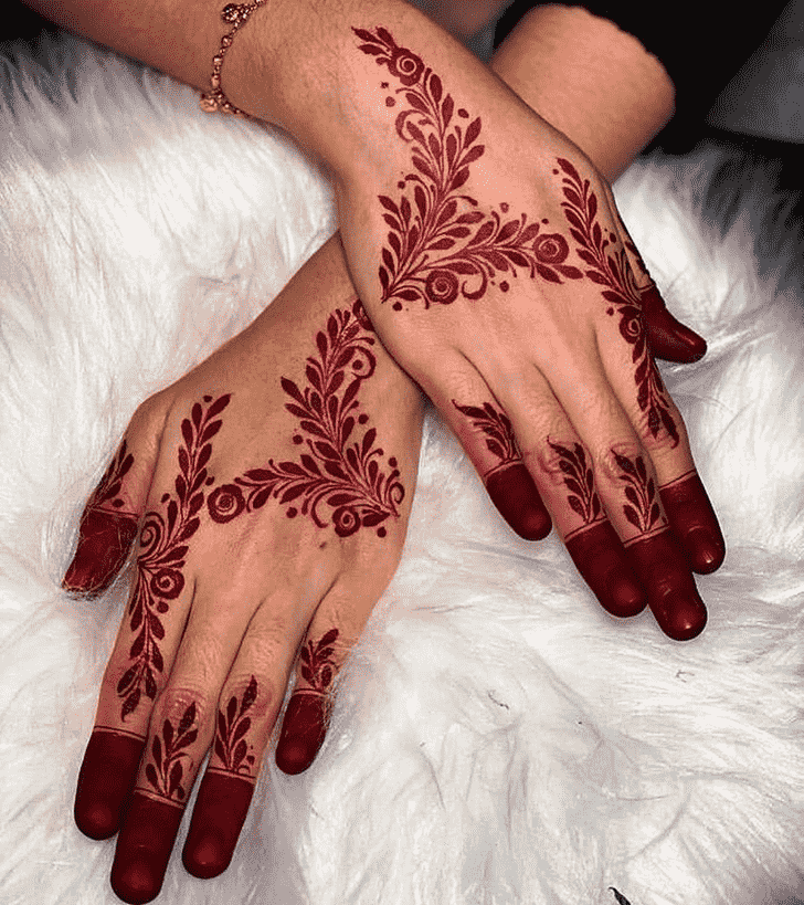 Enthralling Sankranti Henna Design