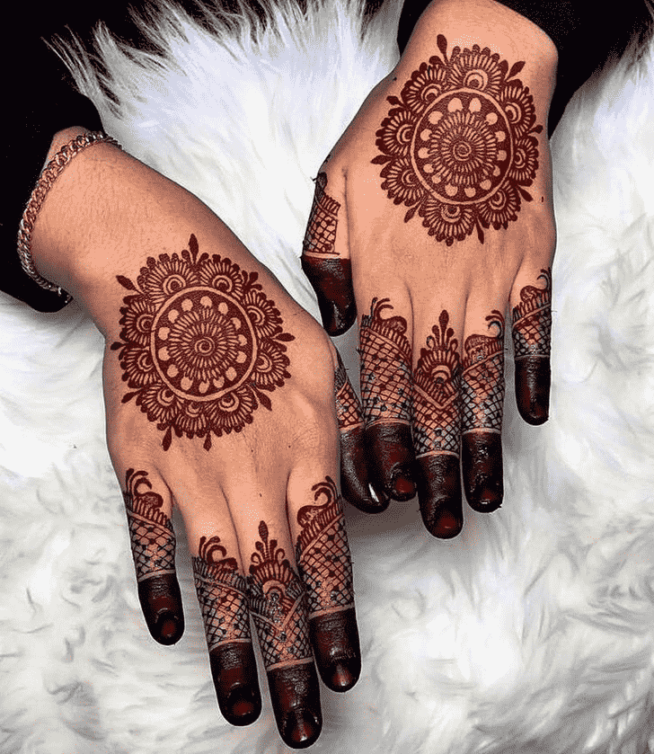 Enticing Sankranti Henna Design