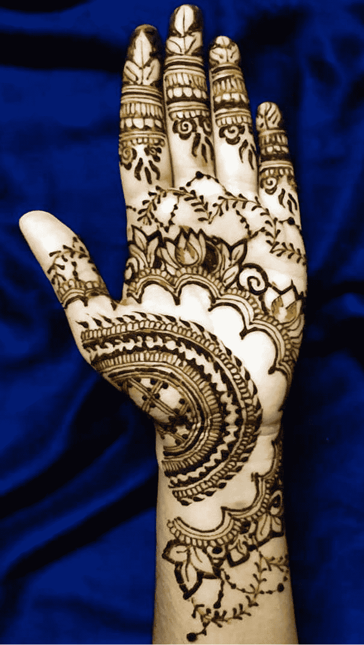 Fair Sankranti Henna Design