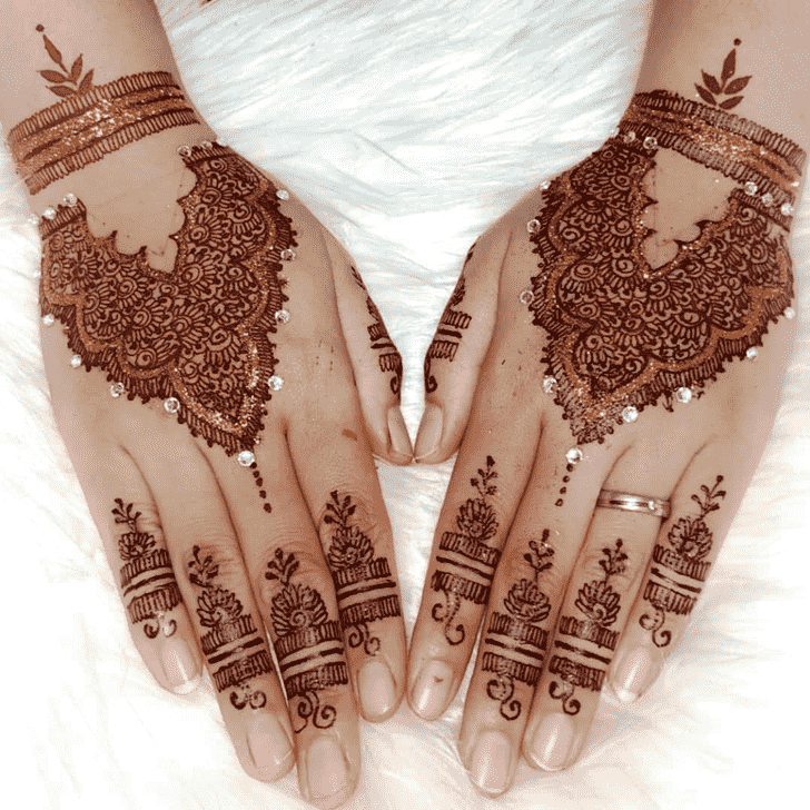 Gorgeous Sankranti Henna Design