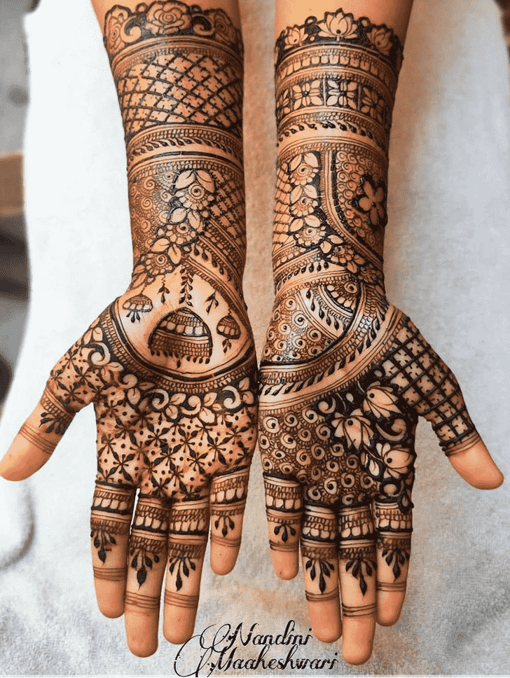 Superb Sankranti Henna Design