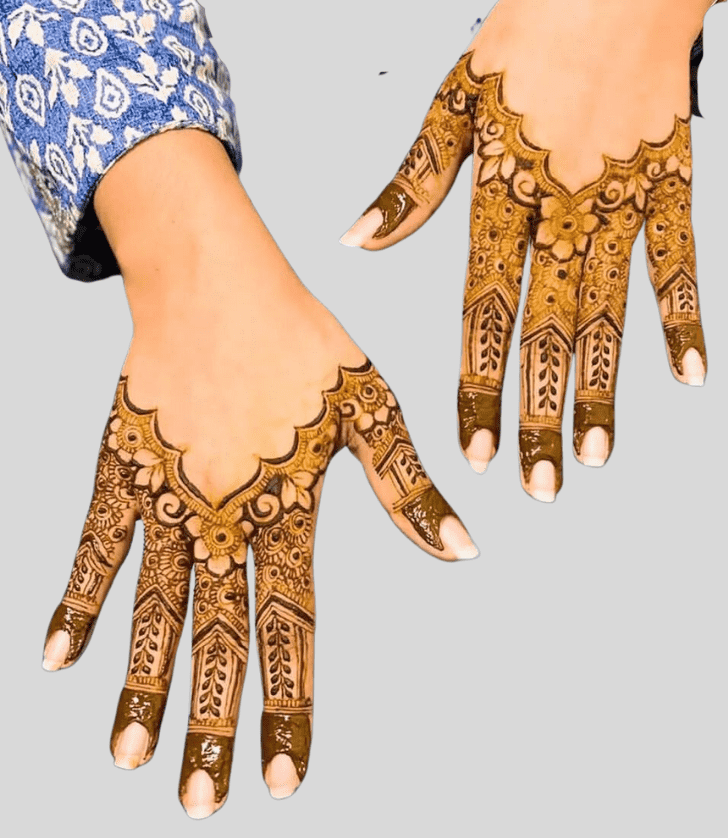 Comely Sawan Henna Design