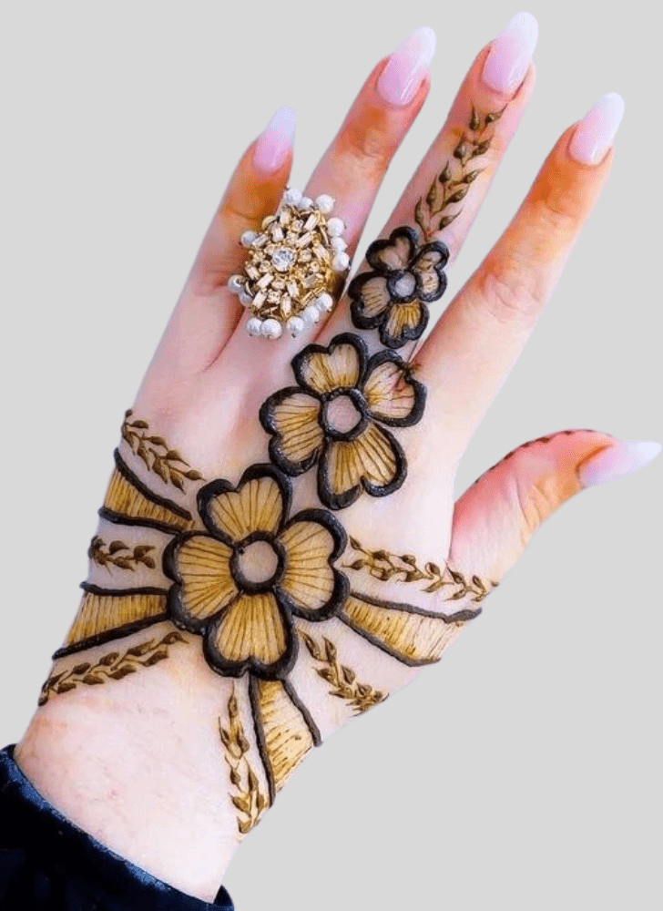 Awesome Sawan Henna Design