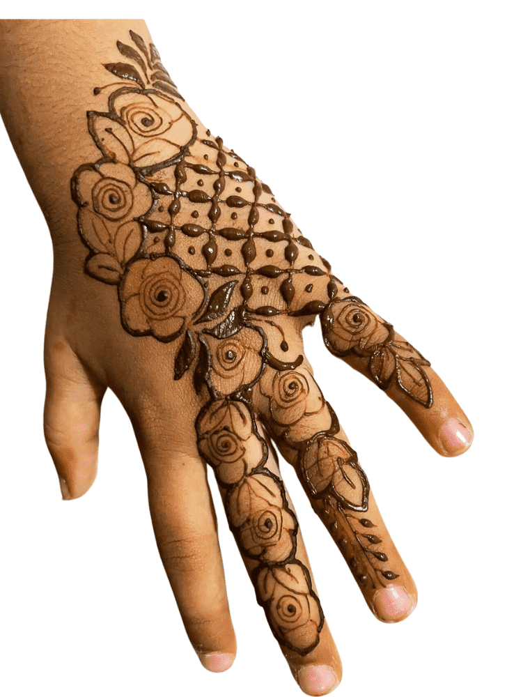 Adorable Wonderful Henna Design