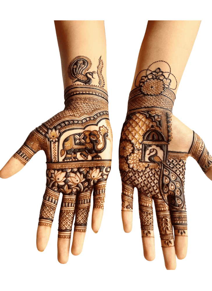 Arm Wonderful Henna Design