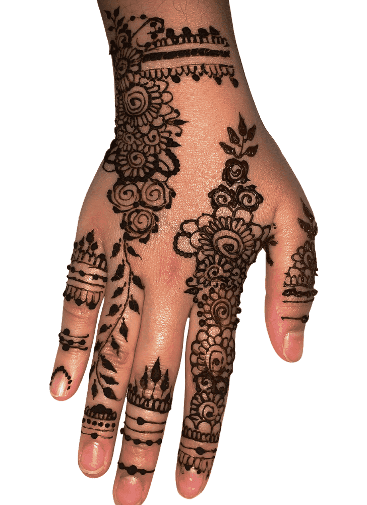 Elegant Wonderful Henna Design
