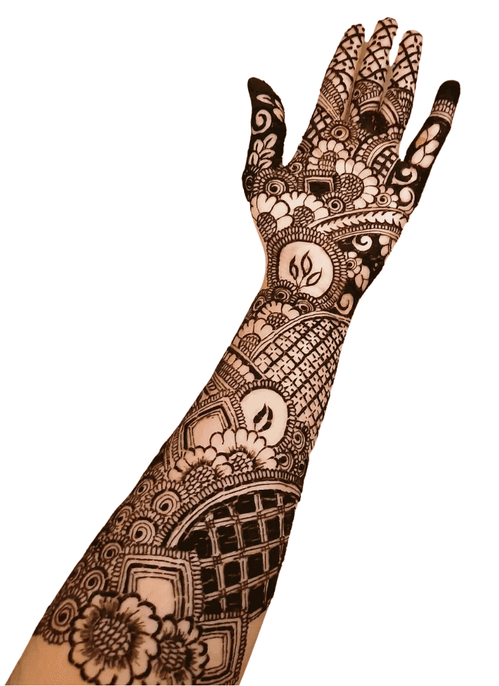 Enticing Wonderful Henna Design