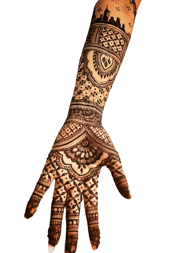 Exquisite Wonderful Henna Design