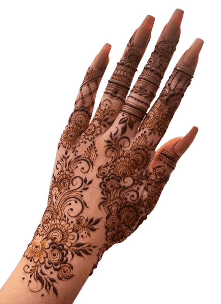 Ideal Wonderful Henna Design