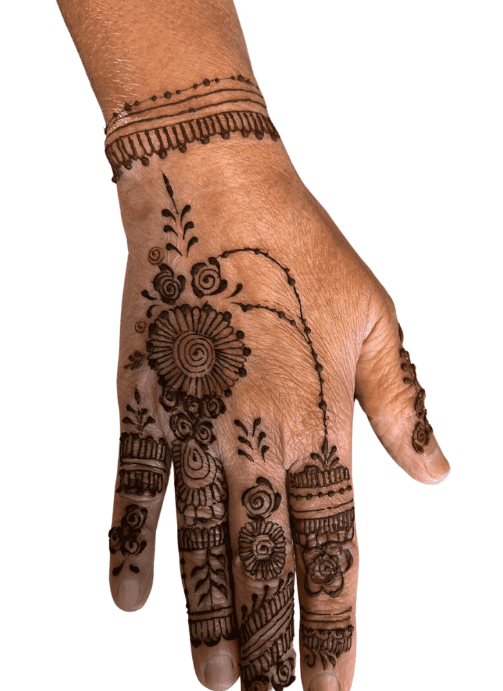 Pleasing Wonderful Henna Design
