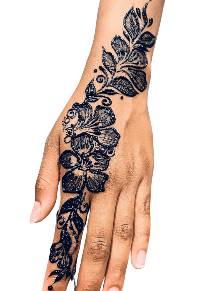Shapely Wonderful Henna Design
