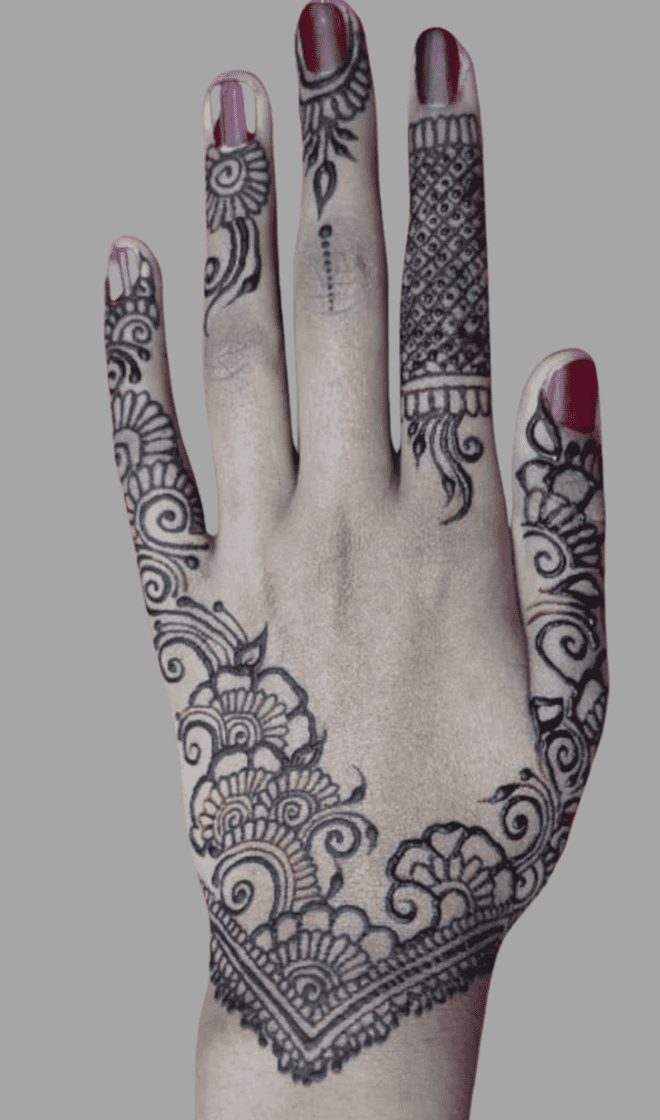 Good Looking Serbia Henna Design