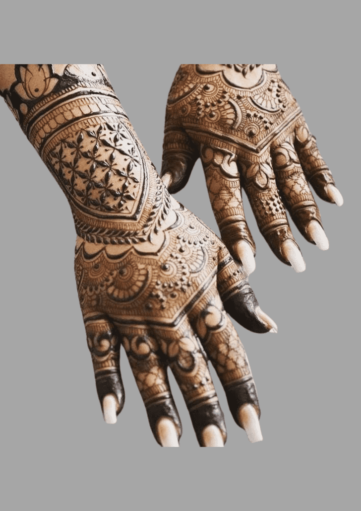Awesome Serbia Henna Design