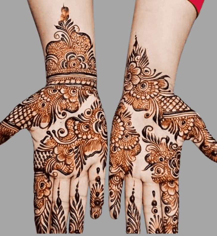 Slightly Serbia Henna Design