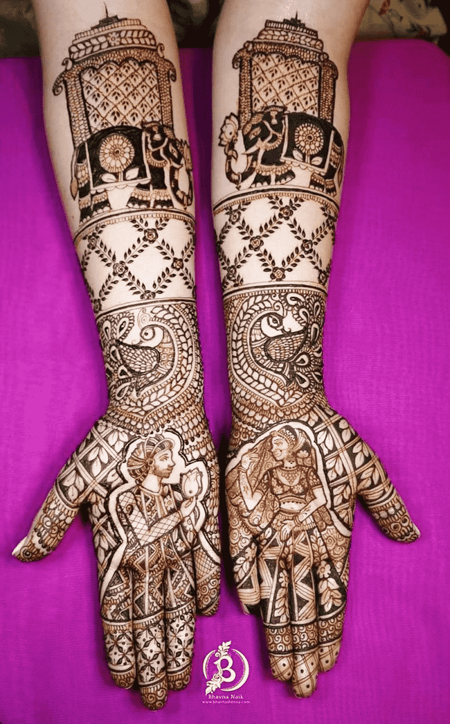 Ravishing Shaadi Henna Design