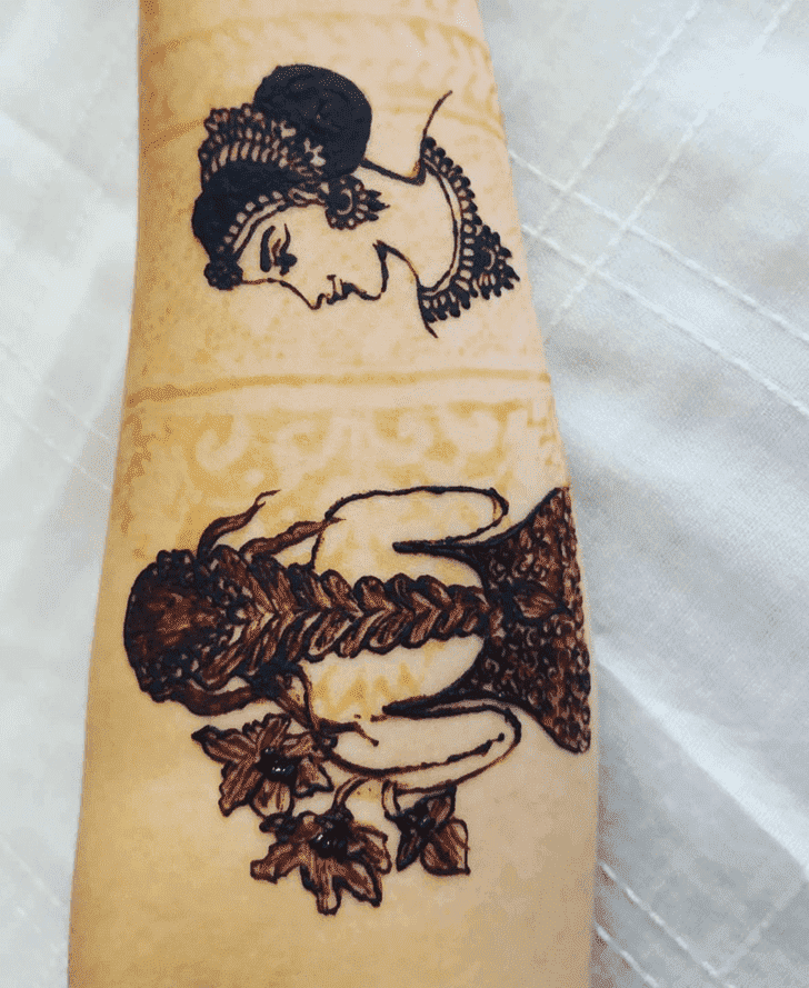 Arm Sharjah Henna Design