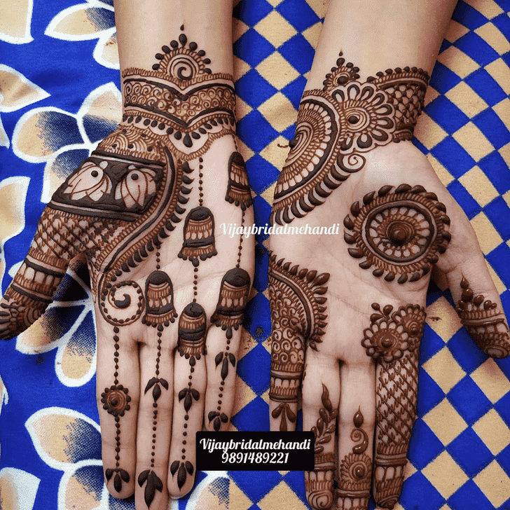 Fascinating Shimla Henna Design