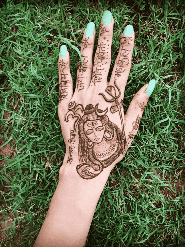 Share more than 69 mahadev mehndi tattoo - seven.edu.vn