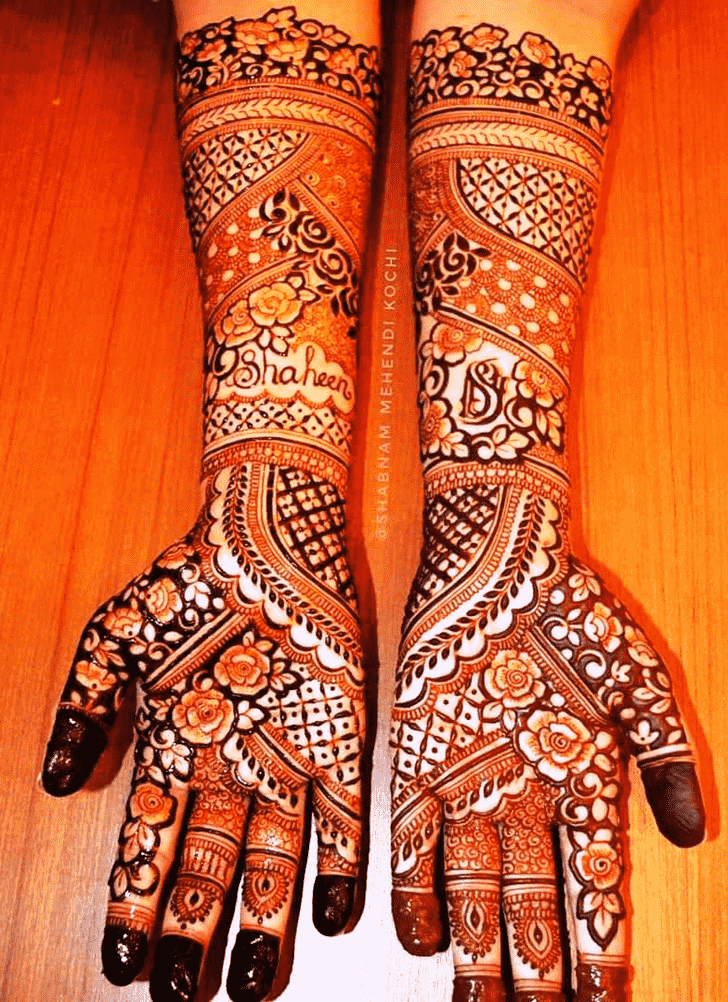 Dazzling Shivratri Henna design