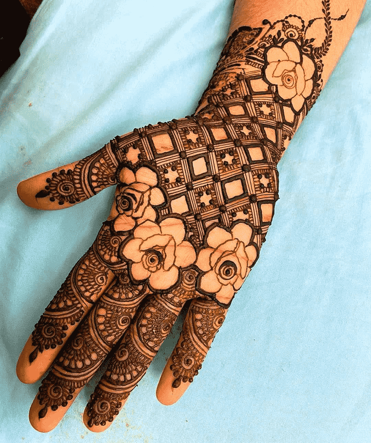 Adorable Simple Henna design