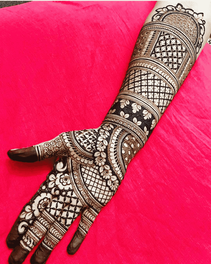 Beauteous Simple Henna design