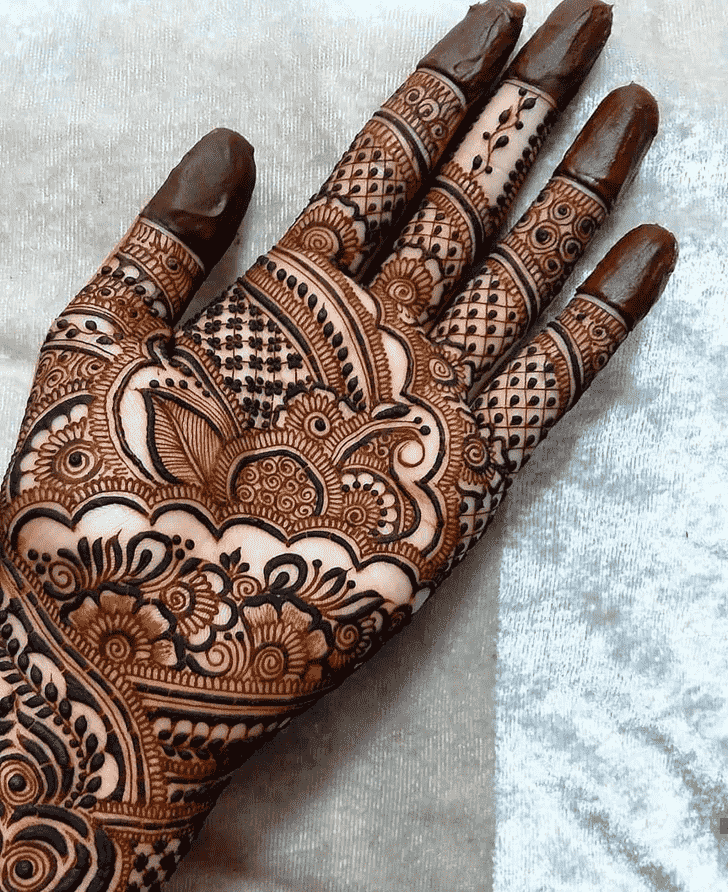 Bewitching Simple Henna design