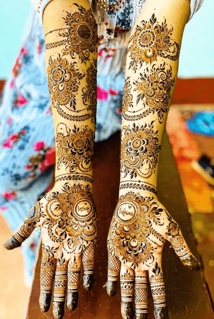 Classy Simple Henna design