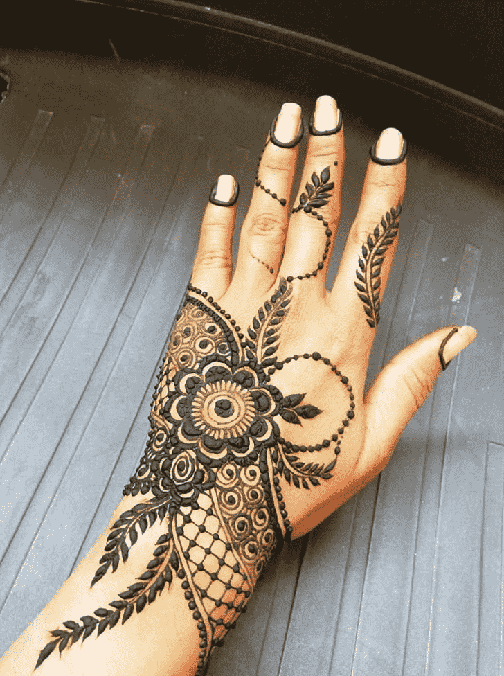 Good Looking Simple Henna design