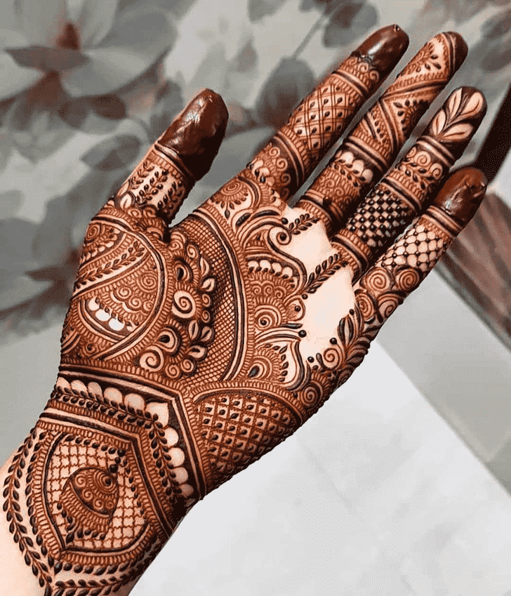 Stunning Simple Henna design