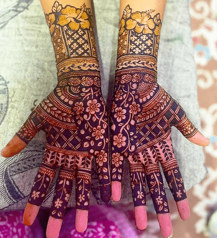 Latest 50+ Stylish Back Hand Mehndi Designs – Kanchipuram Silk Sarees