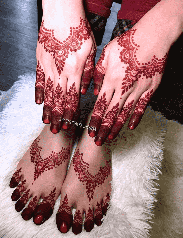 Enticing Singapore Henna Design