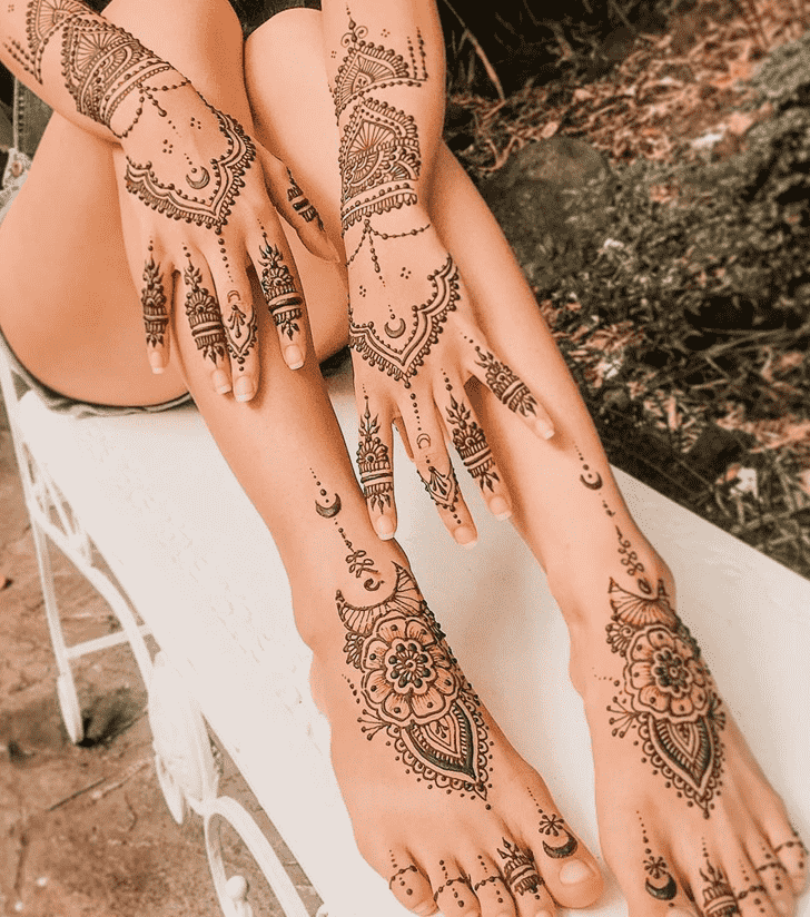 Arm South Korea Henna Design