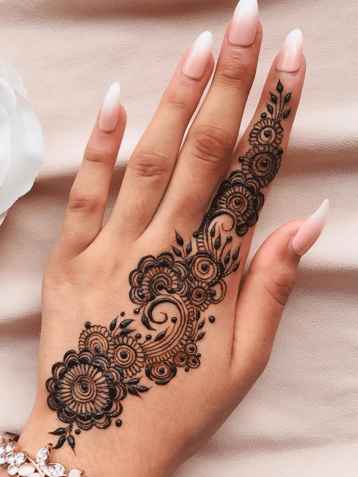 Ravishing Spain Henna Design