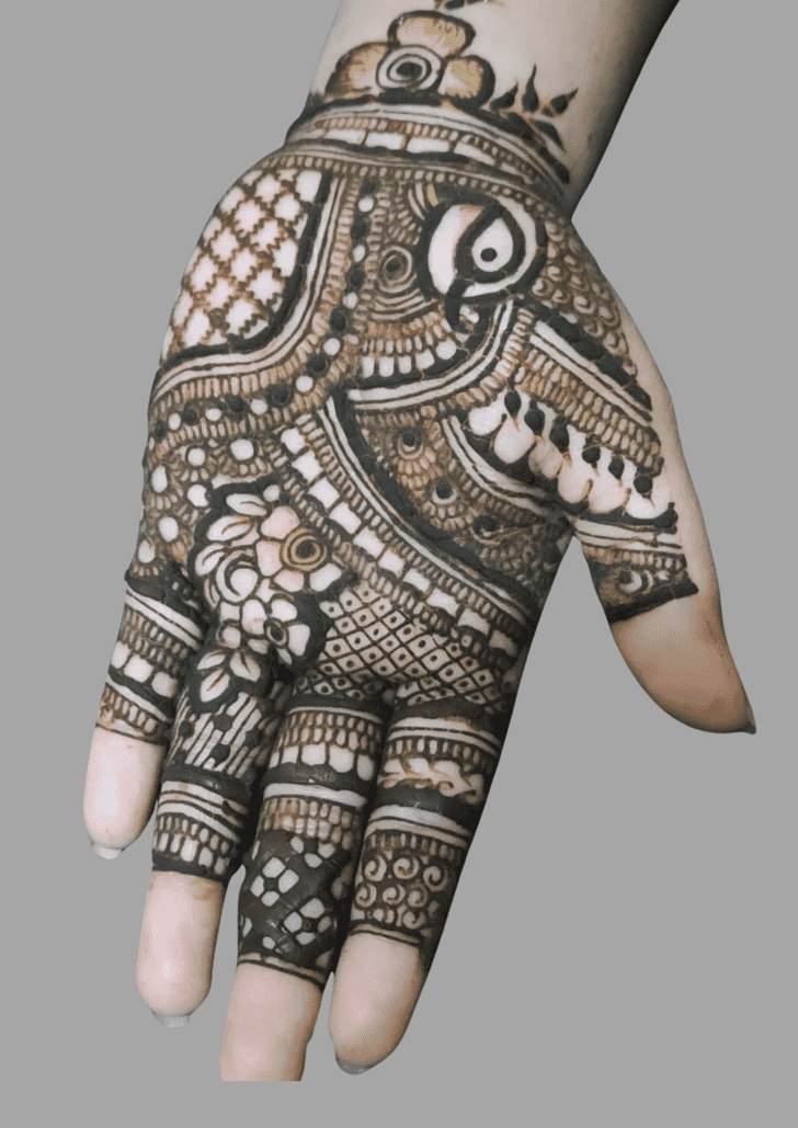 Appealing Sri Lanka Henna Design