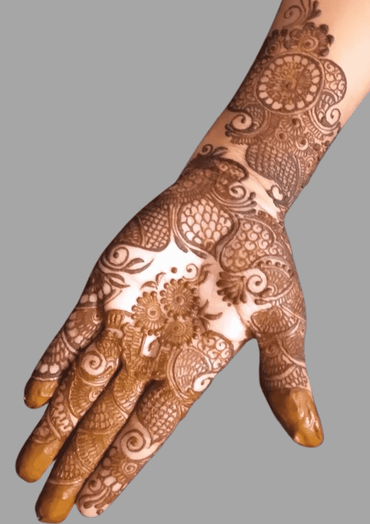 Enthralling Sri Lanka Henna Design