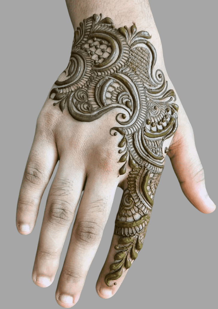 Fascinating Sri Lanka Henna Design