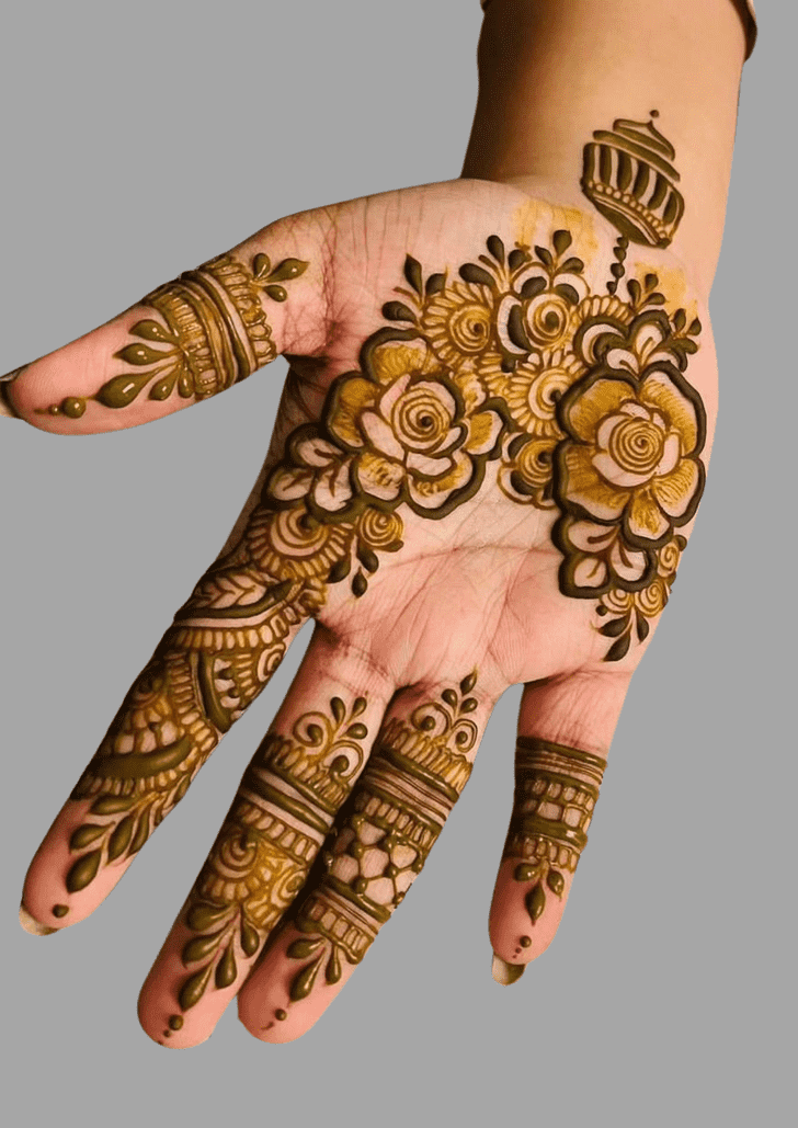 Fine Sri Lanka Henna Design