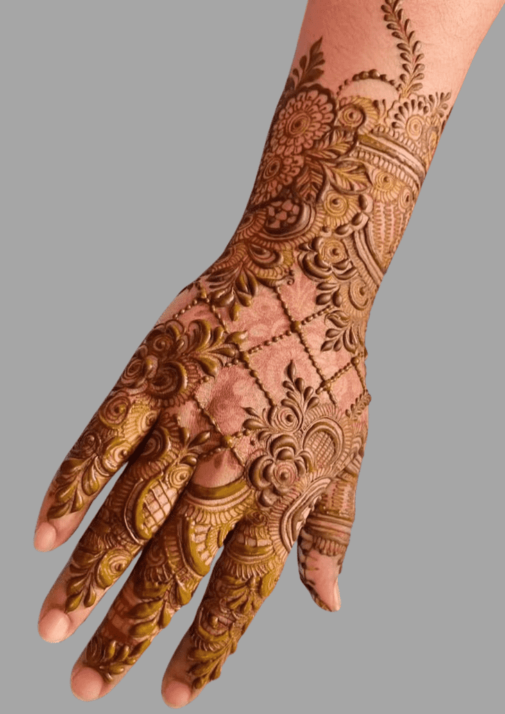 Good Looking Sri Lanka Henna Design