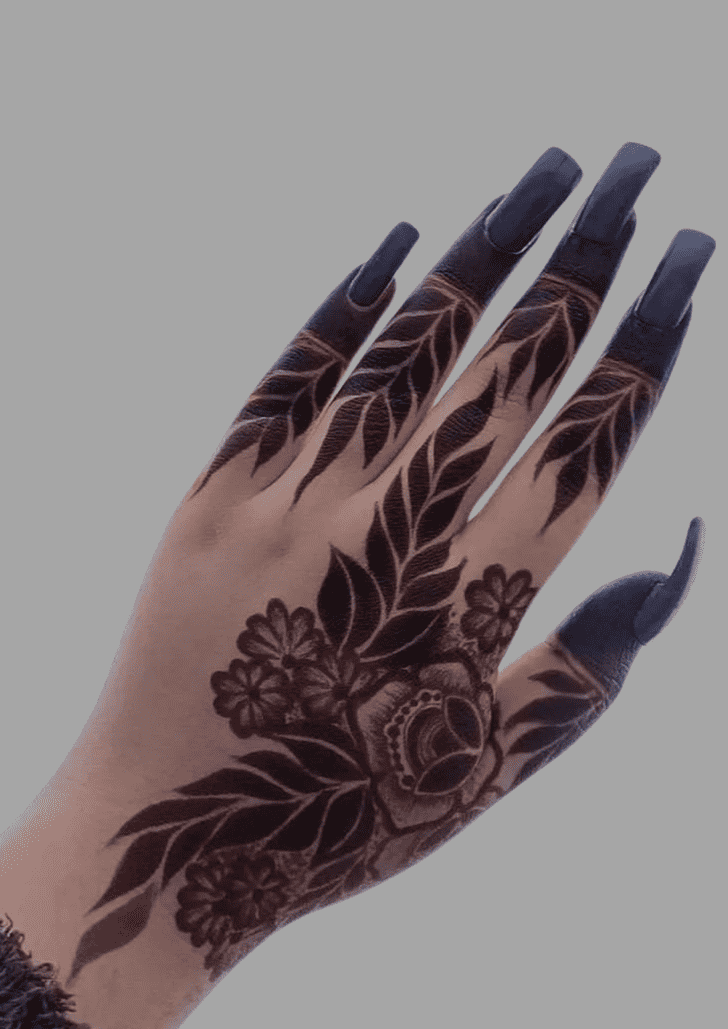Inviting Sri Lanka Henna Design