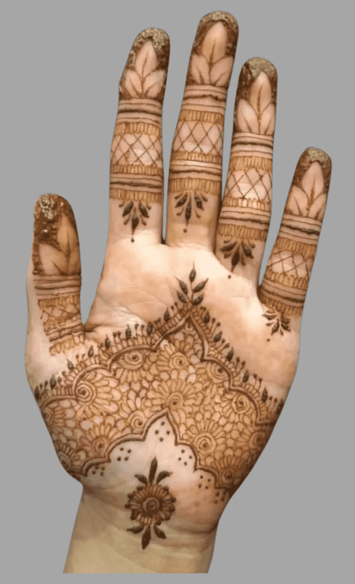Mesmeric Sri Lanka Henna Design