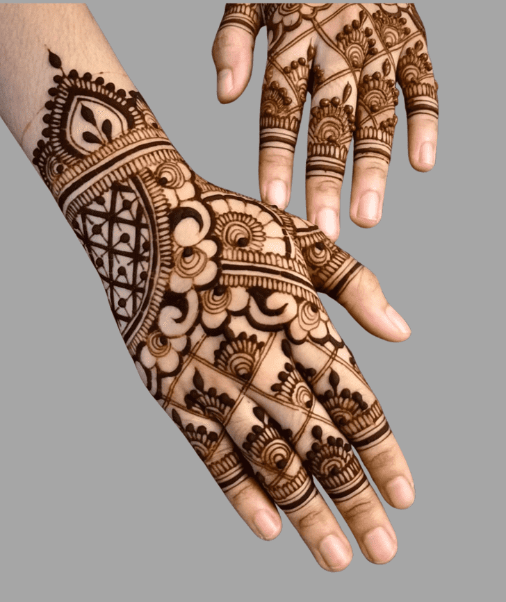 Resplendent Sri Lanka Henna Design