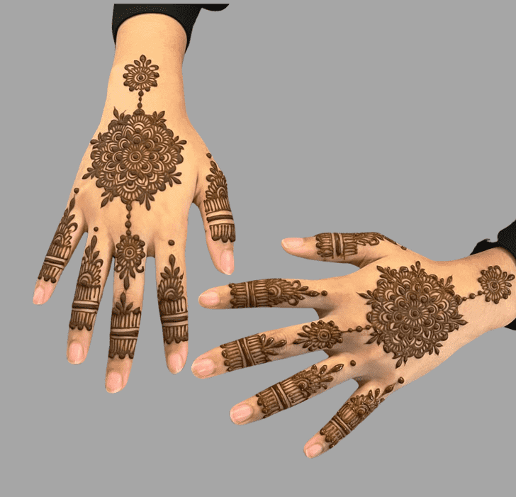 Slightly Sri Lanka Henna Design