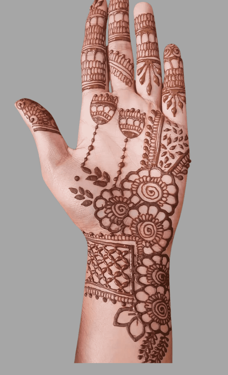 Stunning Sri Lanka Henna Design
