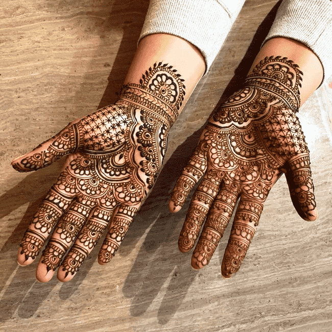 Arm Srinagar Henna Design
