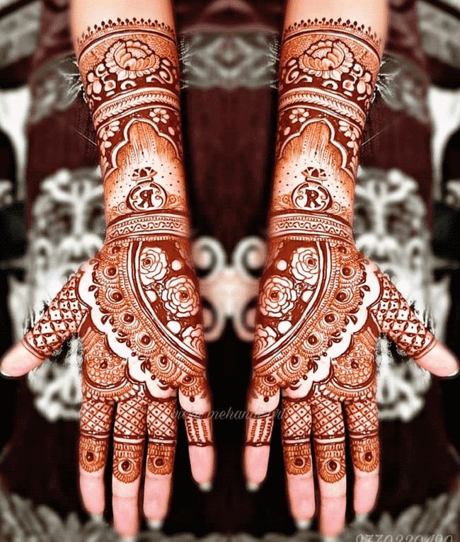 Enticing Srinagar Henna Design