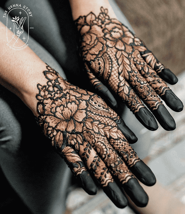 Gorgeous Srinagar Henna Design