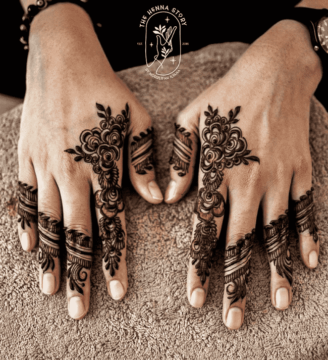 Nice Srinagar Henna Design