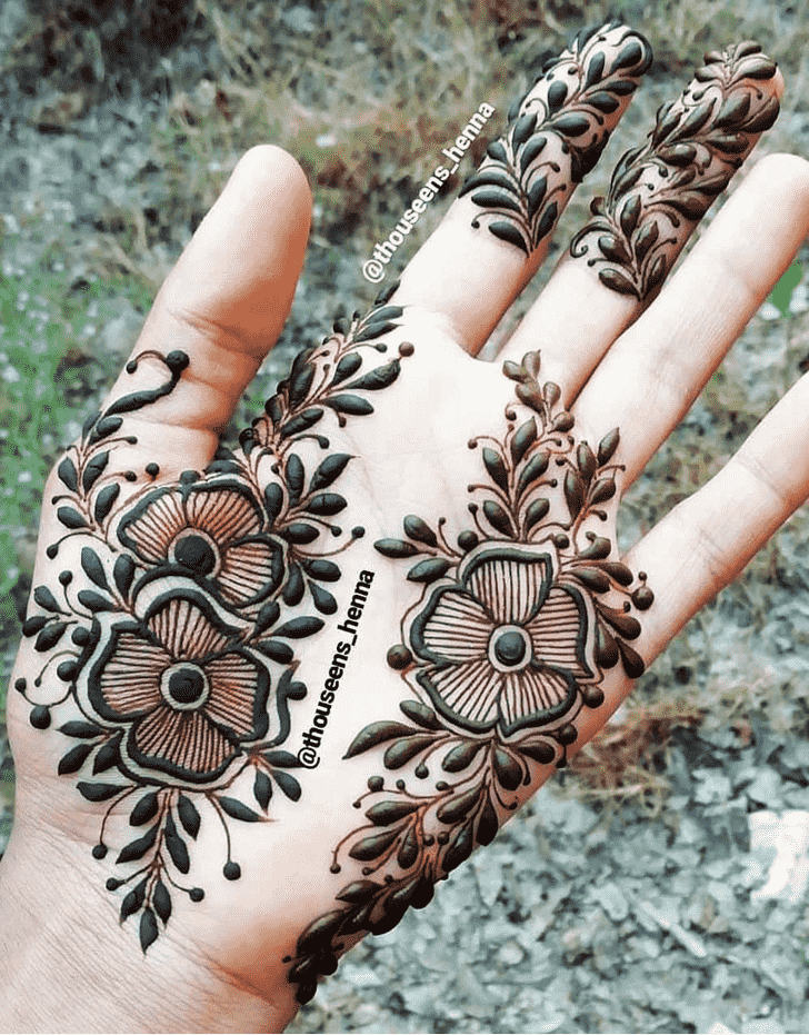 Dazzling Stockholm Henna Design